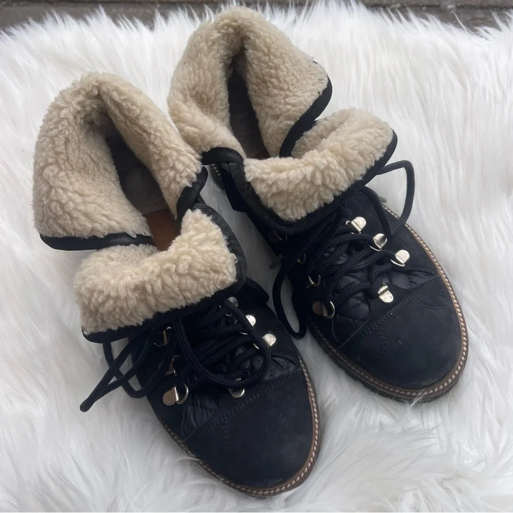 Ganni Black Ankle Boots Size 38